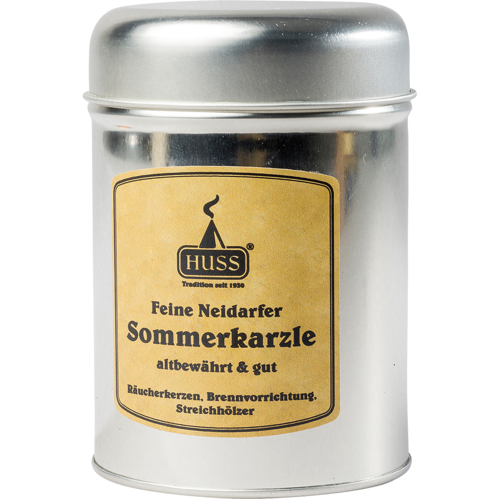 Sommerkarzle Räucherkerzen "Blechdose" Sommerkarzle Räucherkerzen "Blechdose"