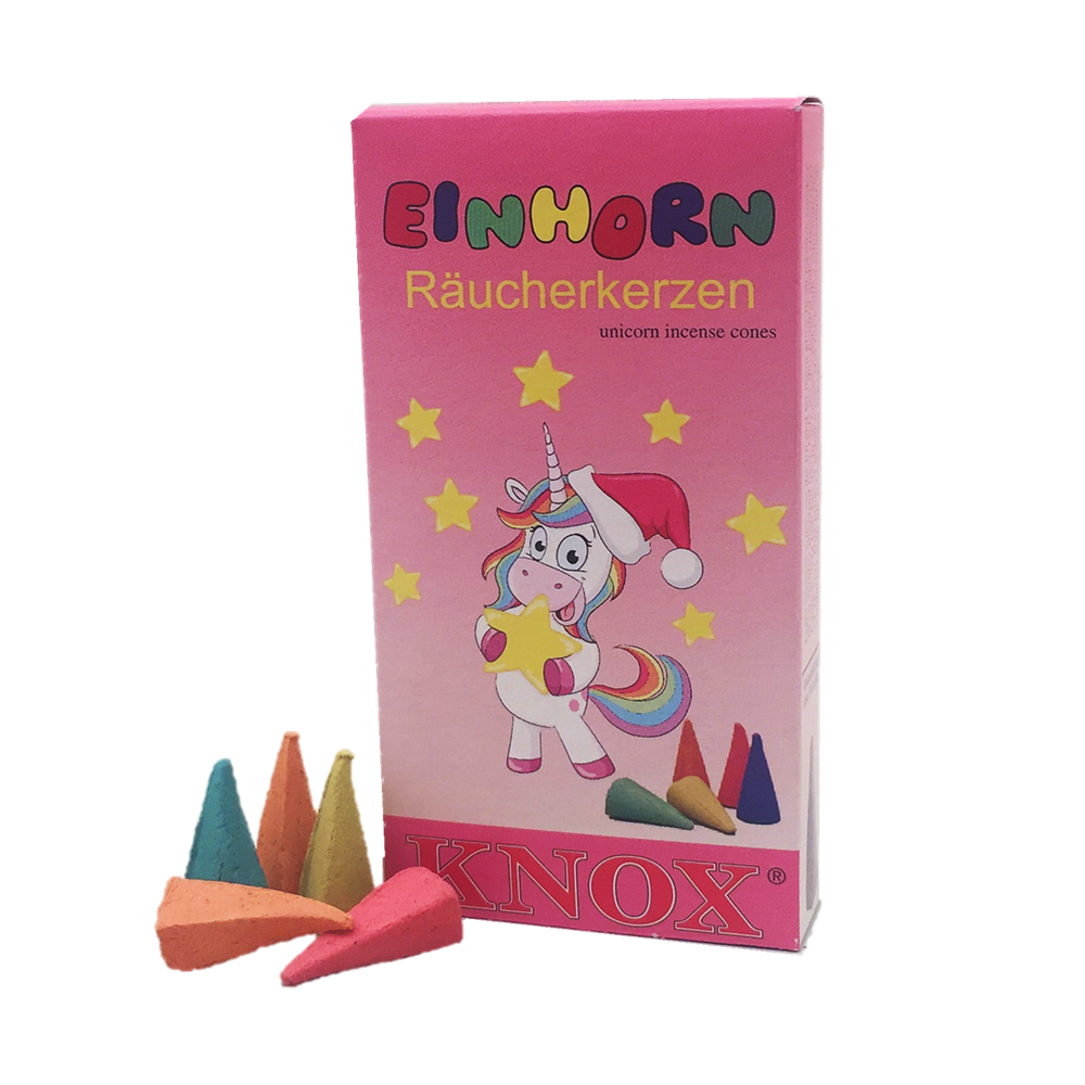 Knox Räucherkerzen "Einhorn fruchtige Mischung" Knox Räucherkerzen "Einhorn fruchtige Mischung"