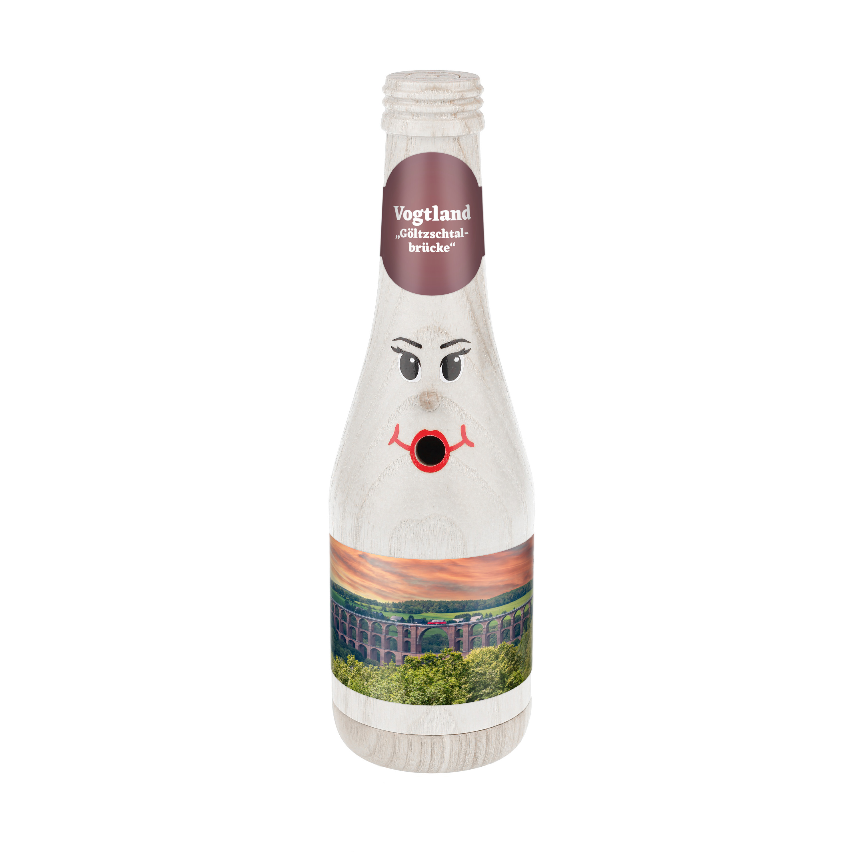 Räucherflasche Räucherfigur Rauchfigur Räuchermännchen Sekt 0,2 weiß - "Vogtland Göltzschtalbrücke" Räucherflasche Räucherfigur Rauchfigur Räuchermännchen Sekt 0,2 weiß - "Vogtland Göltzschtalbrücke"