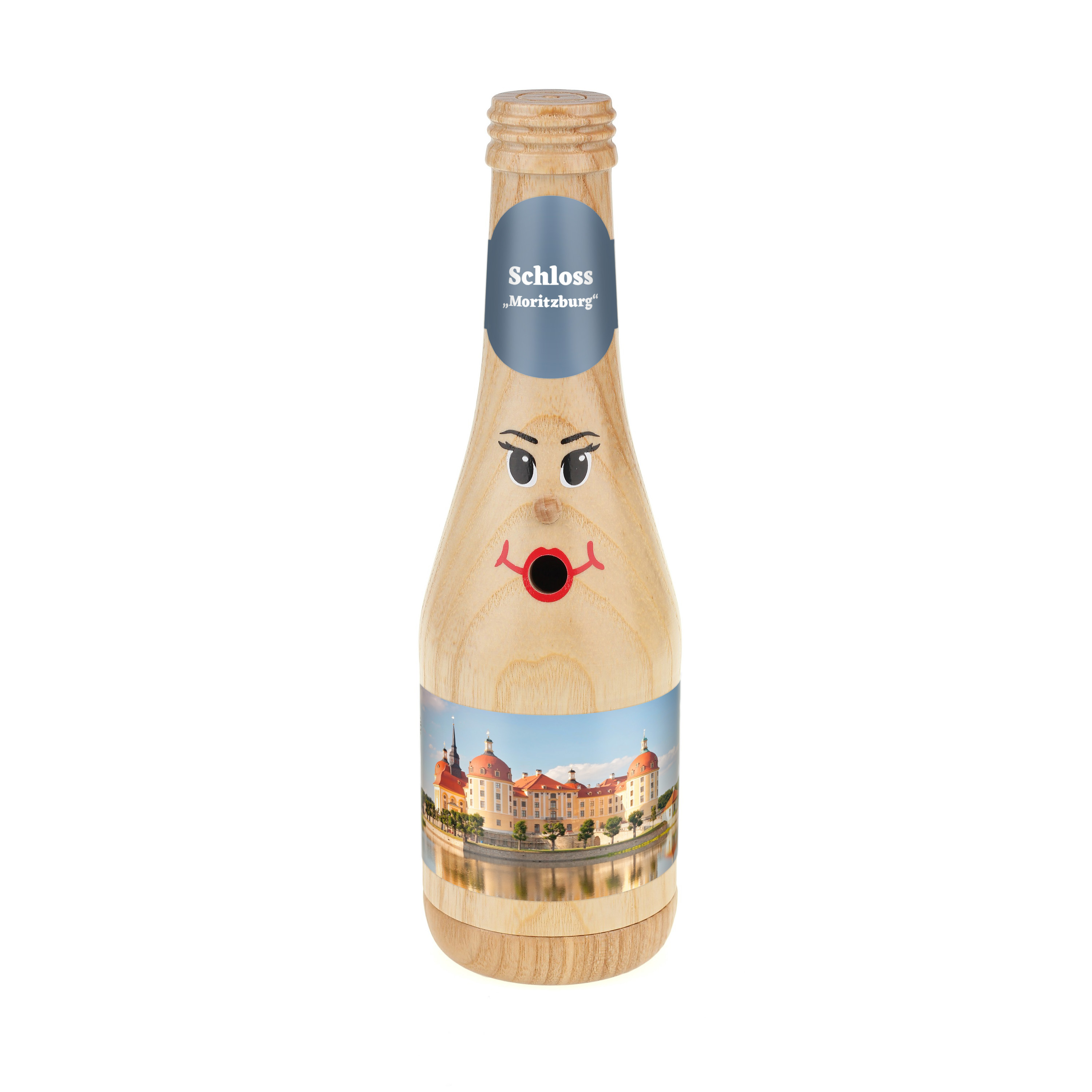 Räucherflasche Räucherfigur Rauchfigur Räuchermännchen Sekt 0,2 natur - "Schloss Moritzburg" Räucherflasche Räucherfigur Rauchfigur Räuchermännchen Sekt 0,2 natur - "Schloss Moritzburg"