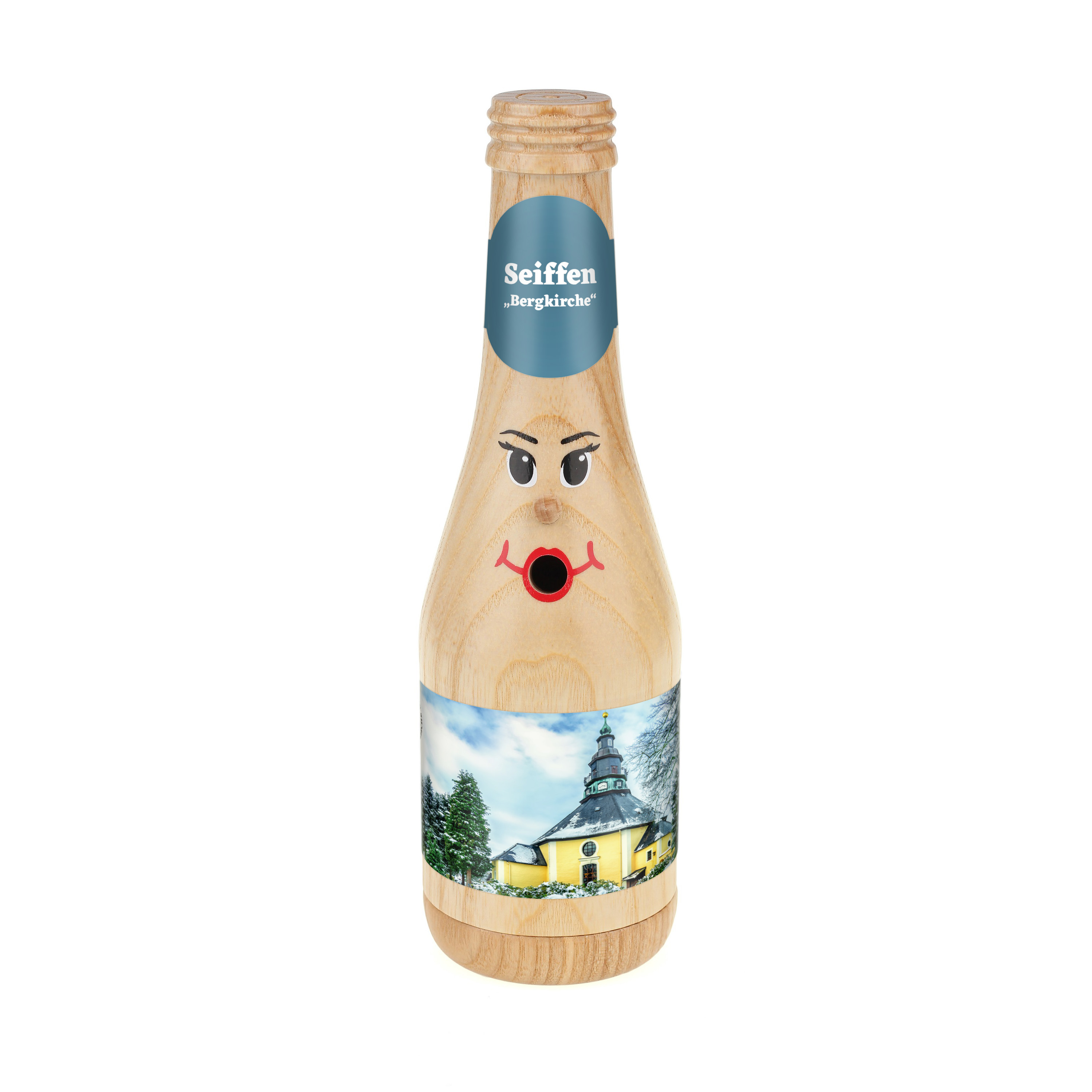 Räucherflasche Räucherfigur Rauchfigur Räuchermännchen Sekt 0,2 natur - "Seiffen Bergkirche" Räucherflasche Räucherfigur Rauchfigur Räuchermännchen Sekt 0,2 natur - "Seiffen Bergkirche"