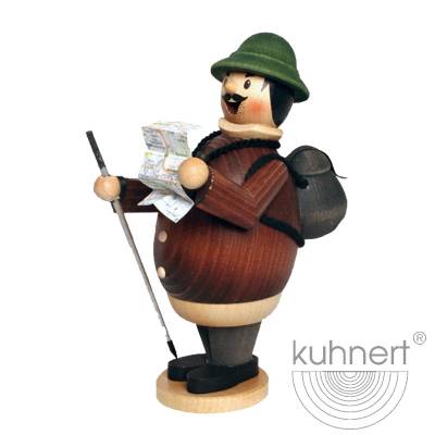 Kuhnert Rauchmann Max - Rauchfigur Räucherfigur Räuchermännchen - als Wanderer Kuhnert Rauchmann Max - Rauchfigur Räucherfigur Räuchermännchen - als Wanderer
