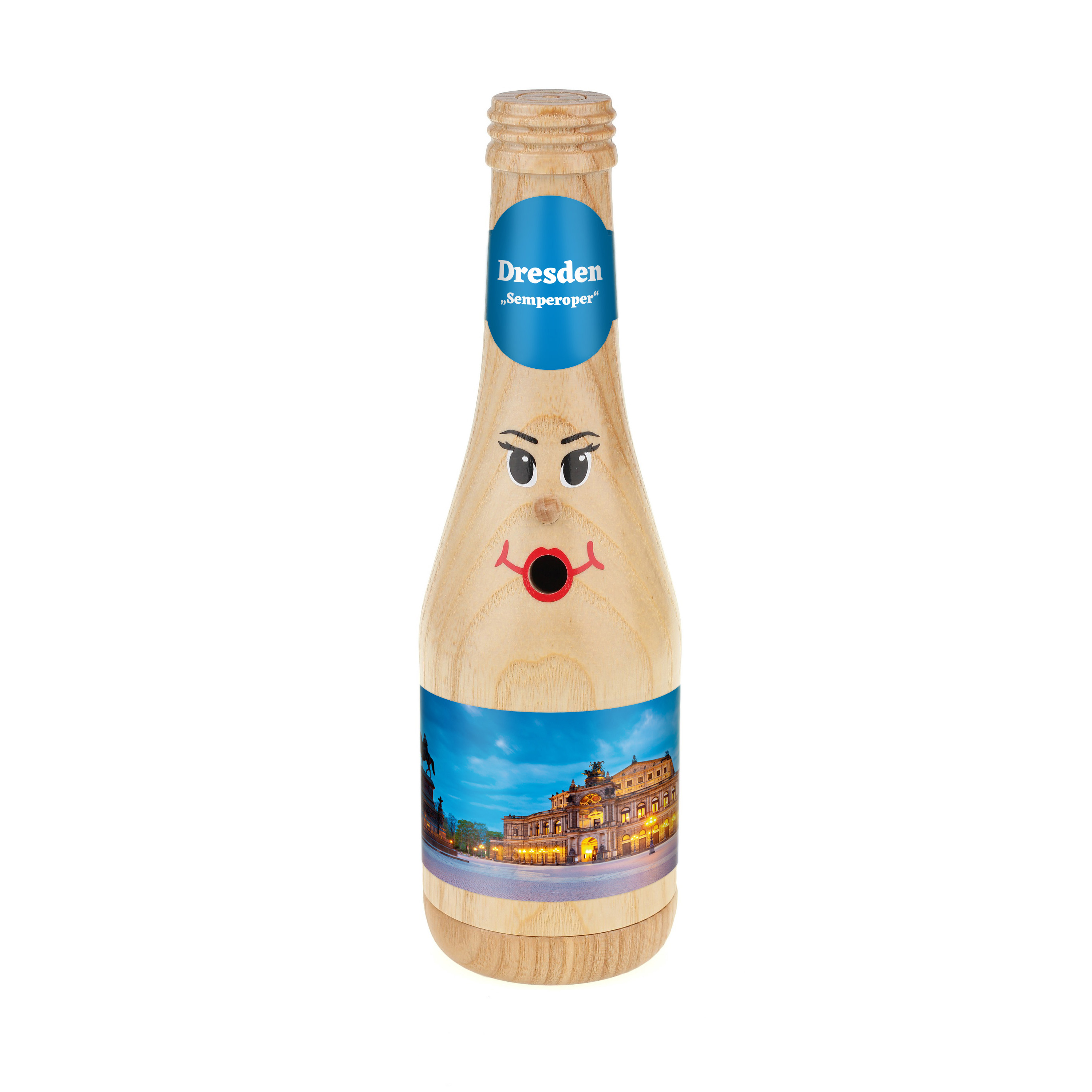 Räucherflasche Räucherfigur Rauchfigur Räuchermännchen Sekt 0,2 natur - "Dresden Semperoper" Räucherflasche Räucherfigur Rauchfigur Räuchermännchen Sekt 0,2 natur - "Dresden Semperoper"