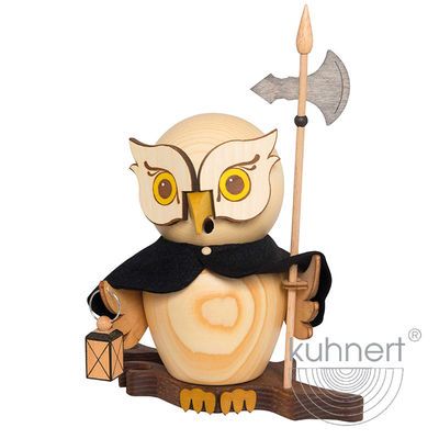 Kuhnert Räuchereule Raucheule Eule - Räucherfigur - Nachtwächter Kuhnert Räuchereule Raucheule Eule - Räucherfigur - Nachtwächter