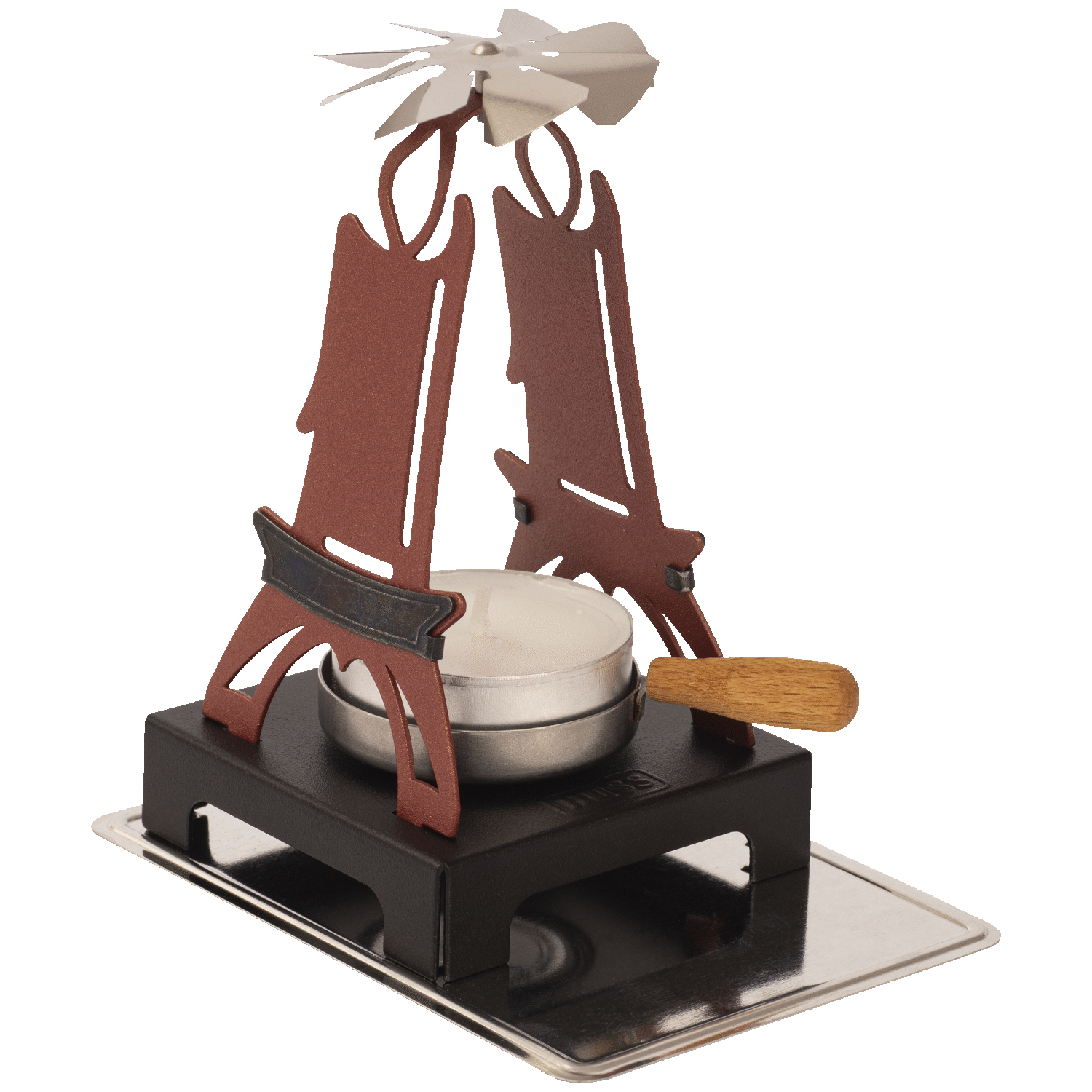 Pyramide Weihnachtspyramide "Die Schillernde" für Teelichter Teelicht rot Pyramide Weihnachtspyramide "Die Schillernde" für Teelichter Teelicht rot