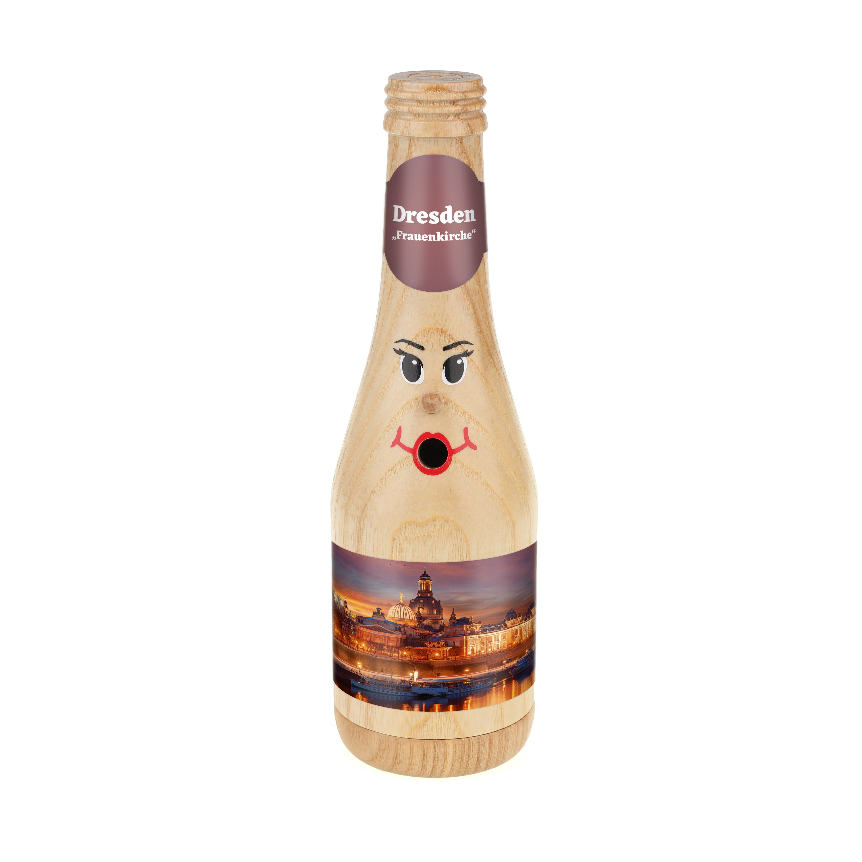Räucherflasche Räucherfigur Rauchfigur Räuchermännchen Sekt 0,2 natur - "Dresden Frauenkirche" Räucherflasche Räucherfigur Rauchfigur Räuchermännchen Sekt 0,2 natur - "Dresden Frauenkirche"
