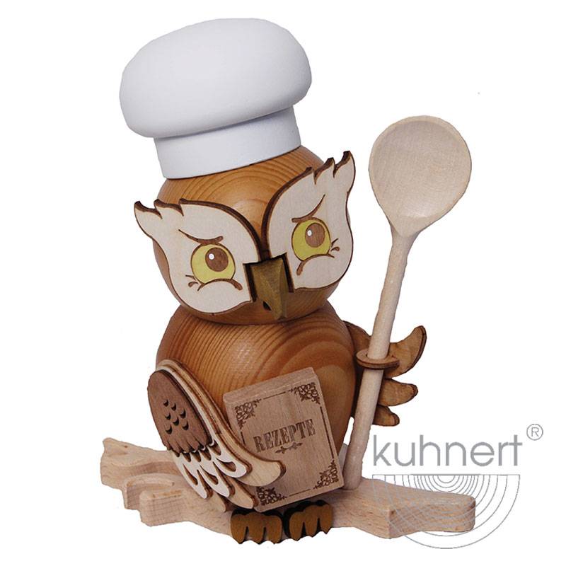 Kuhnert Räuchereule Raucheule Eule - Räucherfigur - Koch Kuhnert Räuchereule Raucheule Eule - Räucherfigur - Koch