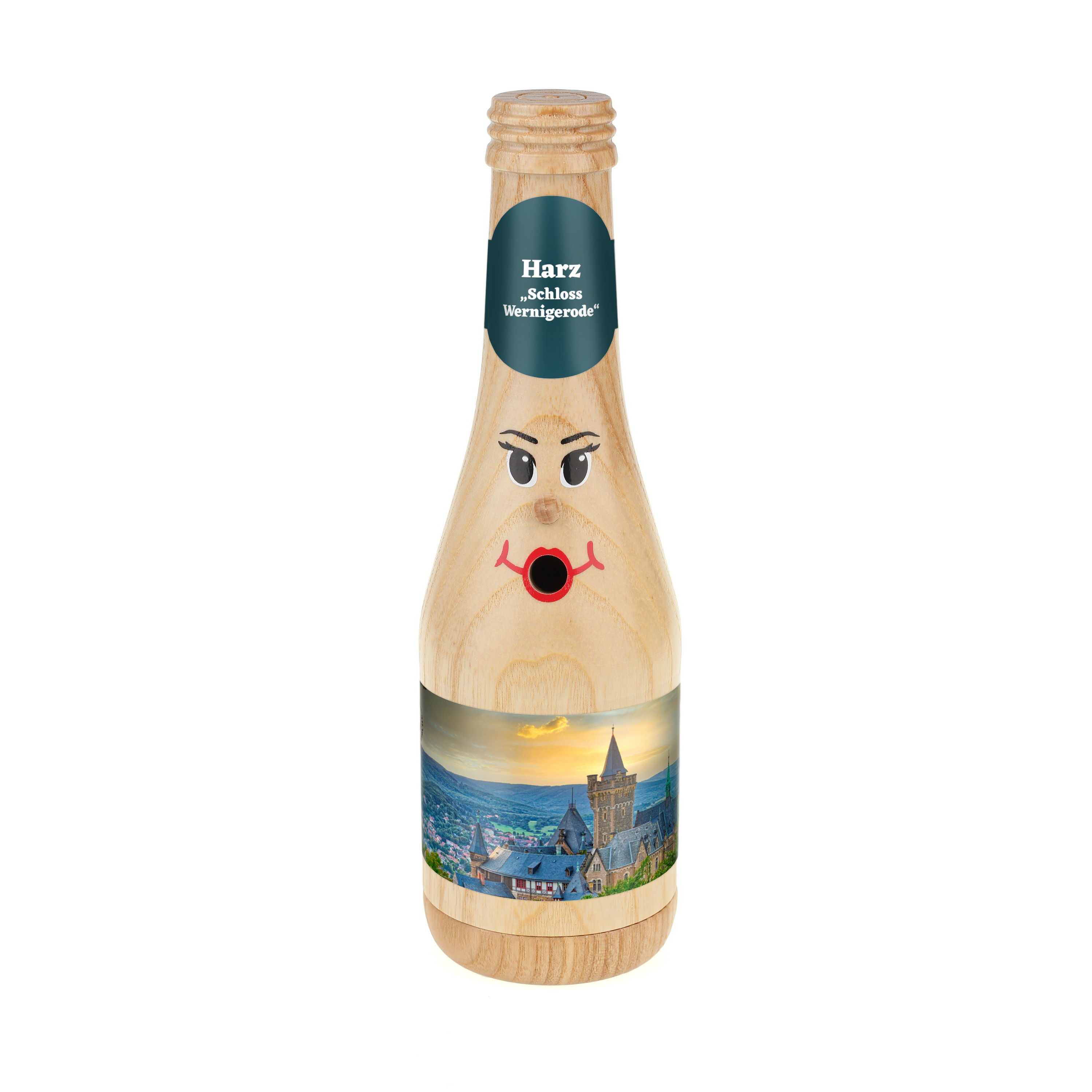 Räucherflasche Räucherfigur Rauchfigur Räuchermännchen Sekt 0,2 natur - "Harz Schloss Wernigerode" Räucherflasche Räucherfigur Rauchfigur Räuchermännchen Sekt 0,2 natur - "Harz Schloss Wernigerode"