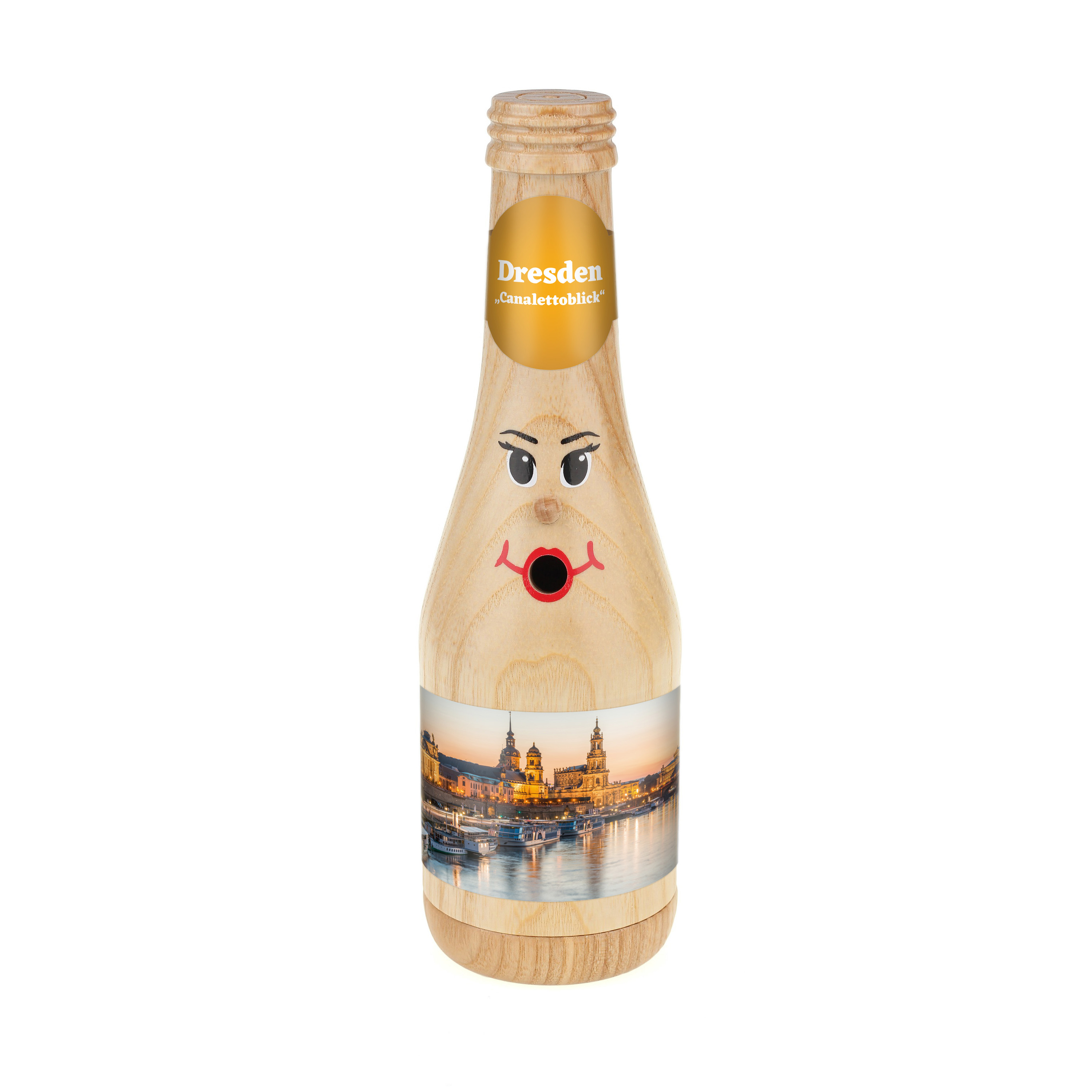Räucherflasche Räucherfigur Rauchfigur Räuchermännchen Sekt 0,2 natur - "Dresden Canalettoblick" Räucherflasche Räucherfigur Rauchfigur Räuchermännchen Sekt 0,2 natur - "Dresden Canalettoblick"
