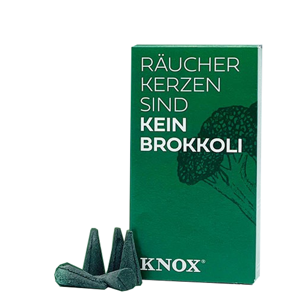 Knox Räucherkerzen Young Knox "Kein Brokkoli" Knox Räucherkerzen Young Knox "Kein Brokkoli"