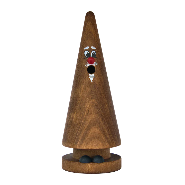 Crottendorf Rauchfigur Ziegenbein - Räucherfigur Räuchermänchen - Addi Advent braun Crottendorf Rauchfigur Ziegenbein - Räucherfigur Räuchermänchen - Addi Advent braun