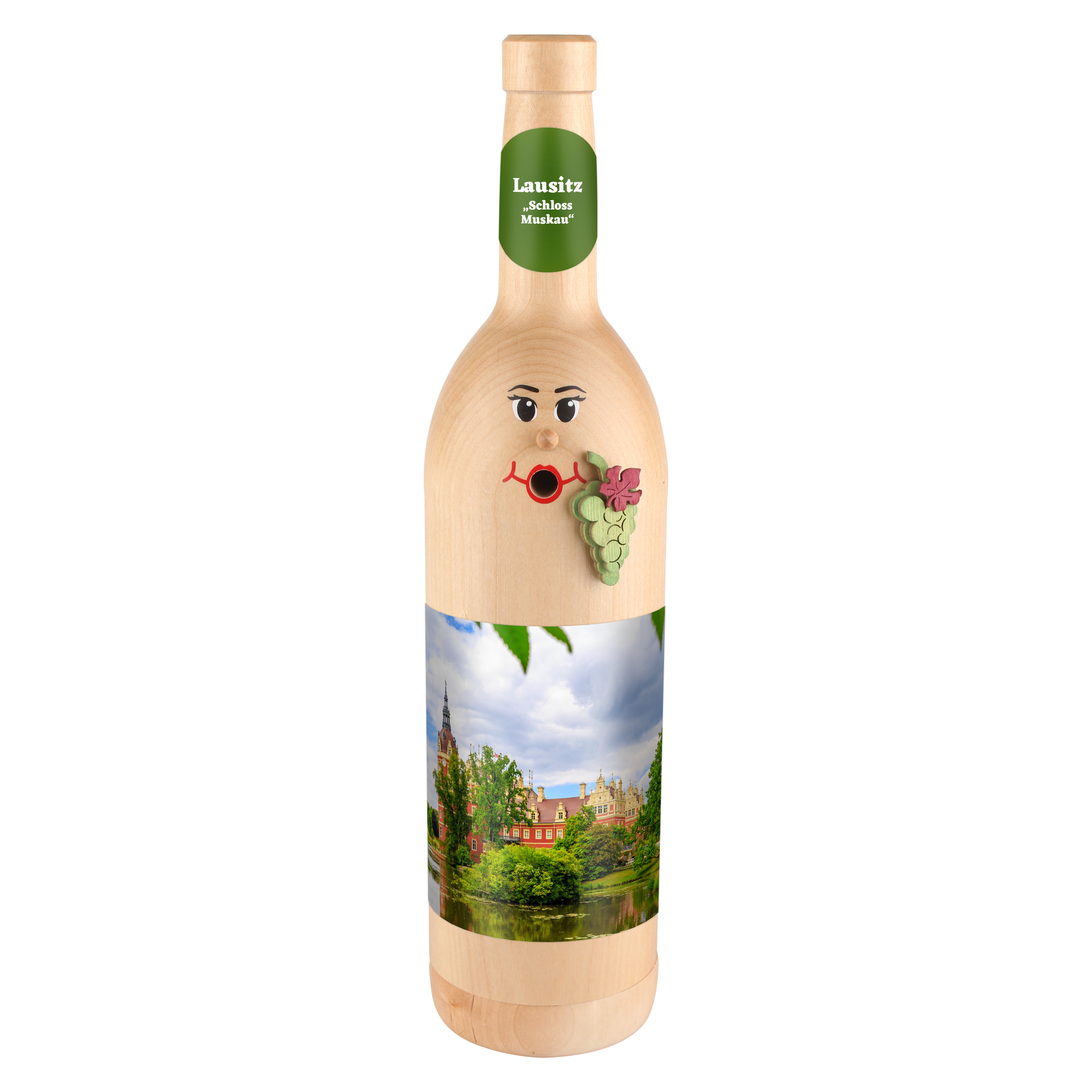 Räucherflasche Räucherfigur Rauchfigur Räuchermännchen Wein Wackerbarth 0,7 natur - "Lausitz Schloss Muskau" Räucherflasche Räucherfigur Rauchfigur Räuchermännchen Wein Wackerbarth 0,7 natur - "Lausitz Schloss Muskau"