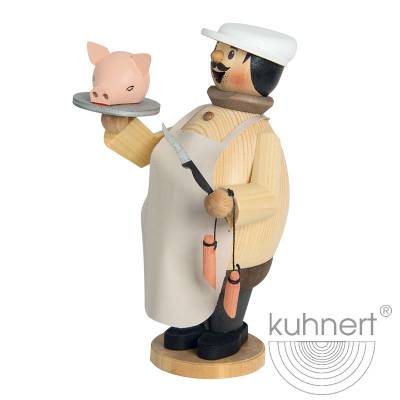 Kuhnert Rauchmann Max - Rauchfigur Räucherfigur Räuchermännchen - als Fleischer Kuhnert Rauchmann Max - Rauchfigur Räucherfigur Räuchermännchen - als Fleischer